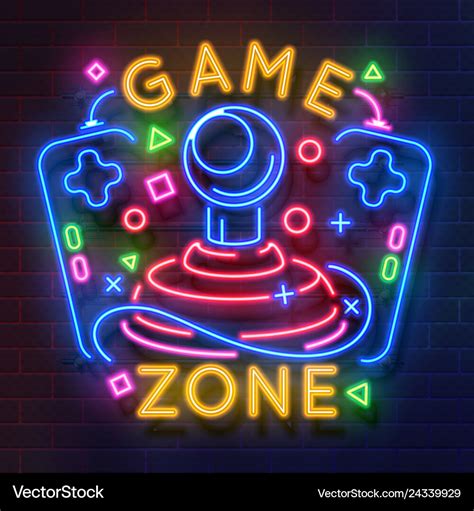 Neon Game Art