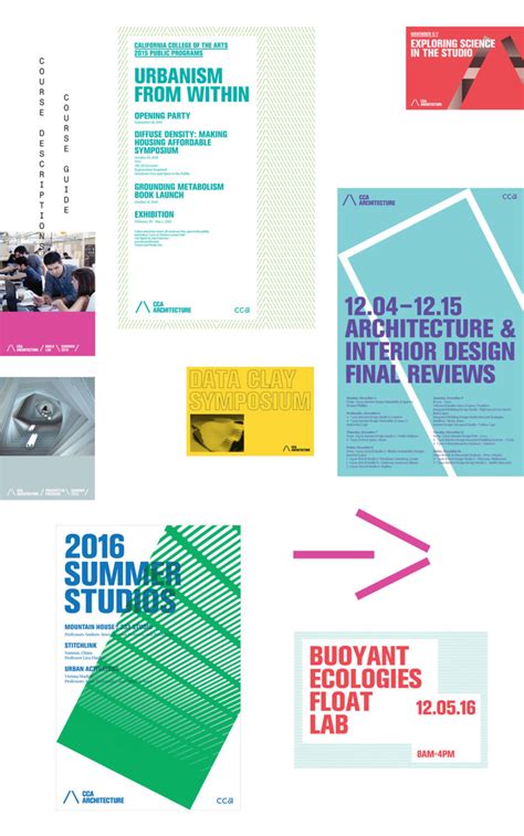 New Graphic Identity for CCA Architecture by Manual — BP&O