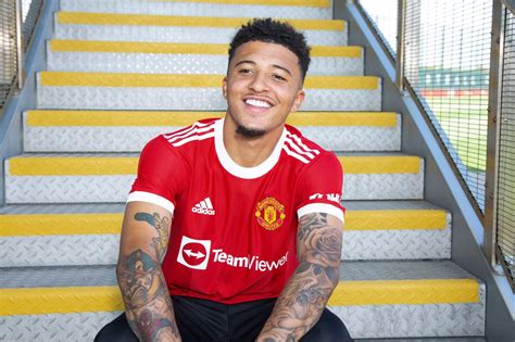 Man Utd star, Jadon Sancho reveals his idols in football - Allbaze.com