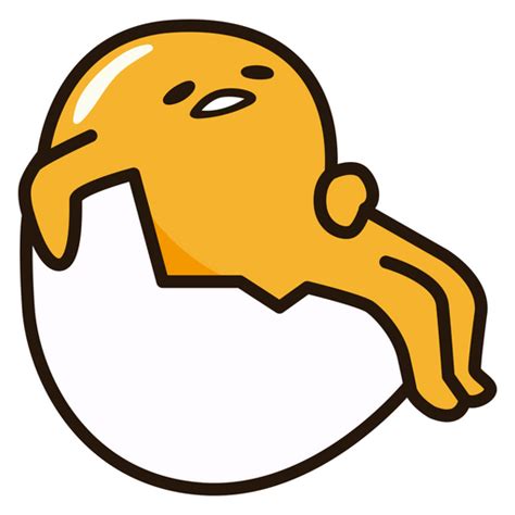 Gudetama Looking in the Mirror Sticker - Sticker Mania