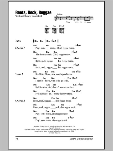 Roots, Rock, Reggae by Bob Marley - Guitar Chords/Lyrics - Guitar Instructor