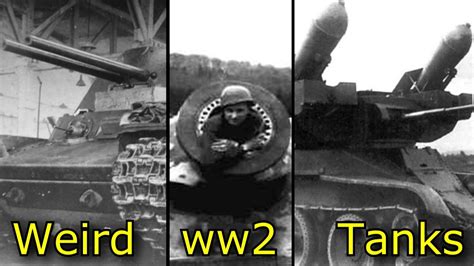 Top 10 Weird WW2 Tanks - Part 1 - YouTube