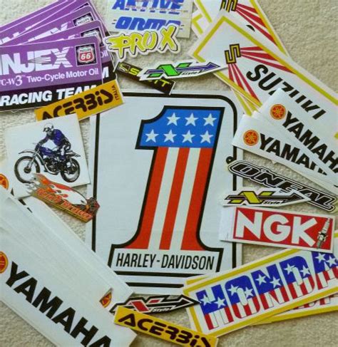 Sell Motorcycle Vintage Racing Decals Stickers Vinyl 25+ in Arlington ...