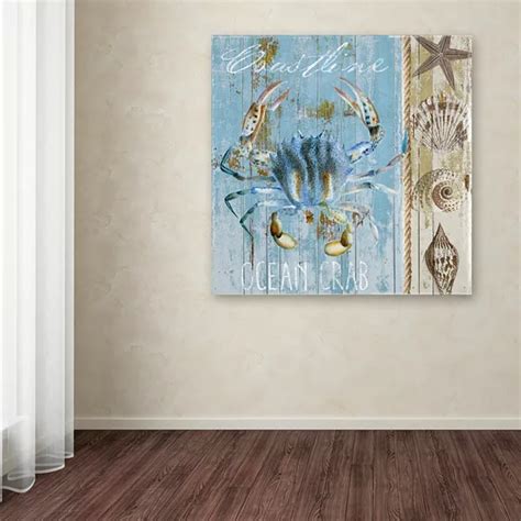 Trademark Fine Art Blue Crab II Canvas Wall Art