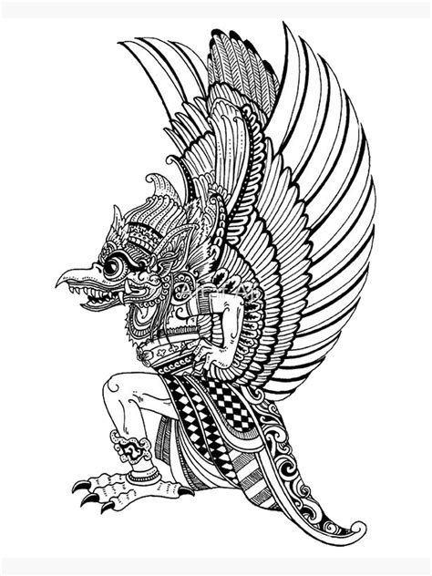 "Garuda Wisnu Kencana Bali" Poster for Sale by Altaf-Aji | Redbubble