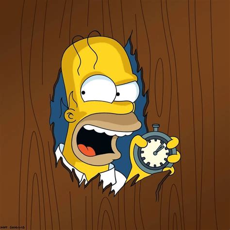 The Simpsons Treehouse of Horrors Homer The Shinning in 2022 | Simpsons treehouse of horror ...