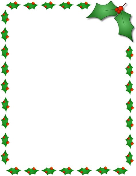 11 Free Christmas Border Designs Images