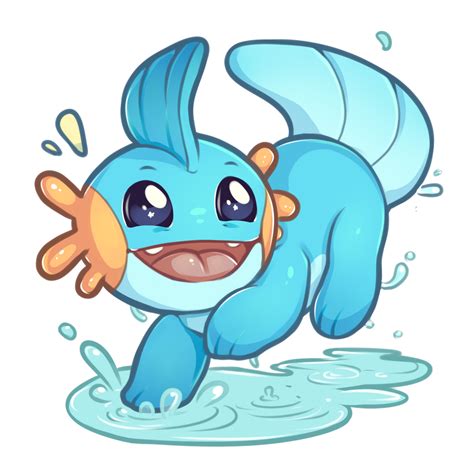 Pokemon - Mudkip! by oddsocket on DeviantArt