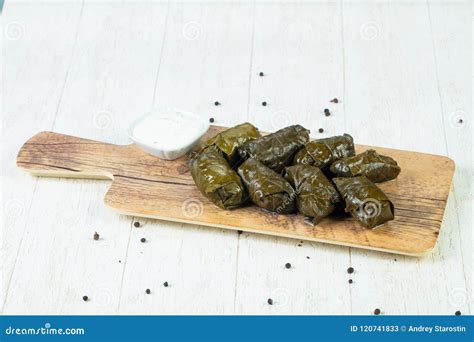 Traditional dolma stock image. Image of lunch, dish - 120741833