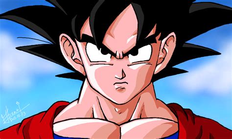 Goku Angry Face