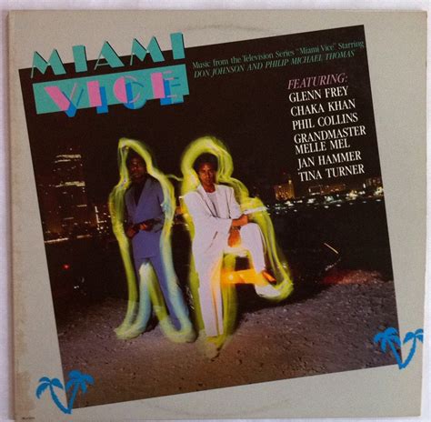 Miami Vice Vinyl Soundtrack 80s Phil Collins Tina by MovieVinyl