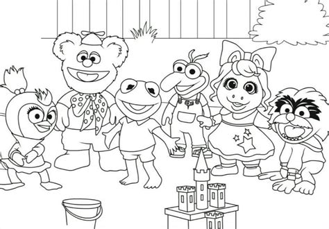 Muppet Babies Coloring