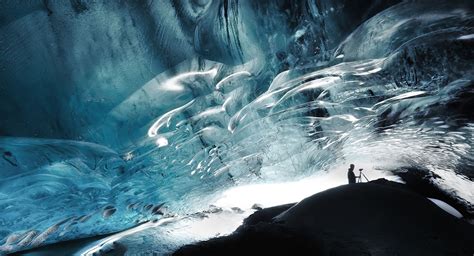 A stunning ice cave in Iceland - Mirror Online