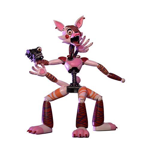 [FNAF - BLENDER] Glamrock Mangle! by IndieBiTeS on DeviantArt