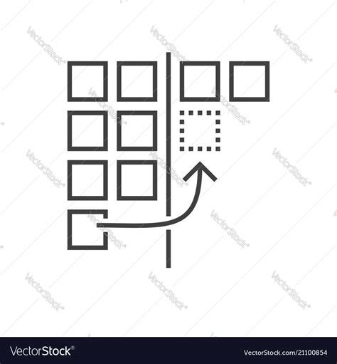 Drag and drop icon Royalty Free Vector Image - VectorStock