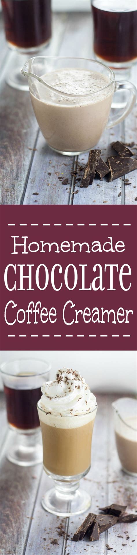 Homemade Chocolate Coffee Creamer | The Gracious Wife