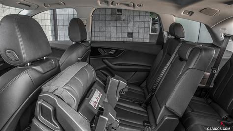 2017 Audi Q7 3.0T quattro (US-Spec) | Interior, Rear Seats