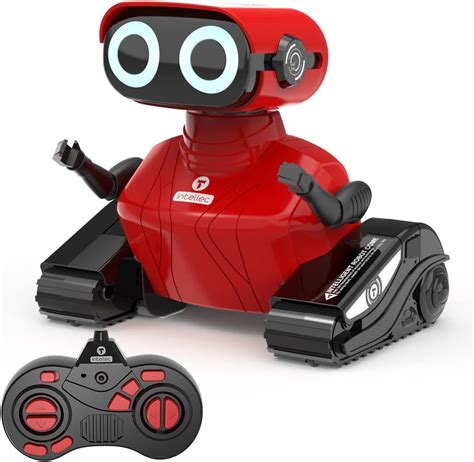 Amazon.com: GILOBABY Robot Toys, Remote Control Robot Toy, RC Robots for Kids with LED Eyes ...