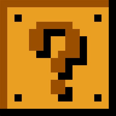 Mario Coin Block | Pixel Art Maker