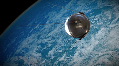 3D model Sputnik Rocket and Sputnik Satellite VR / AR / low-poly | CGTrader