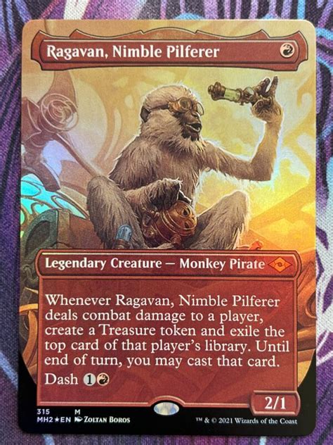 Ragavan, Nimble Pilferer MH2 Full Art Foil – Bootleg Mage