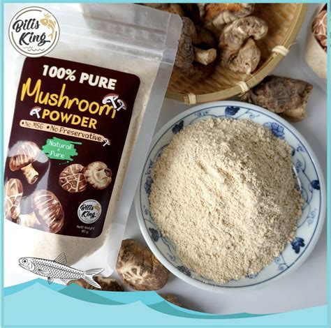 100% Pure Mushroom Seasoning Powder (60g) – Bilis King