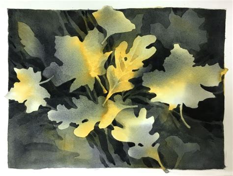 Negative Painting with Brenda Swenson | Watercolor negative painting, Painting, Intro to art