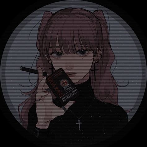 Grunge Dark Anime Aesthetic Matching Pfp Gif Irl - IMAGESEE