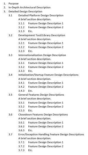 Software Design Document Sample - 02/2022