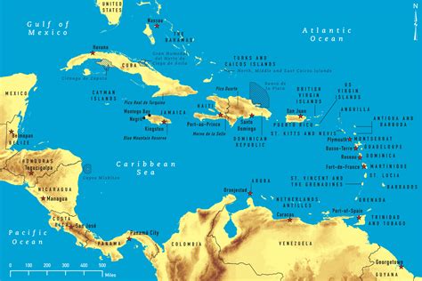 Caribbean-Map | Images of Old Hawaiʻi