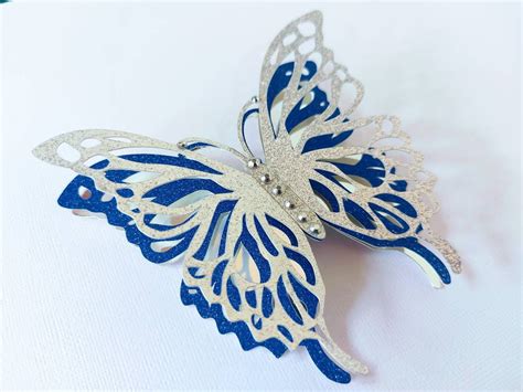 SVG Butterfly 3D Cut File Cricut Butterflies 3 Layered - Etsy