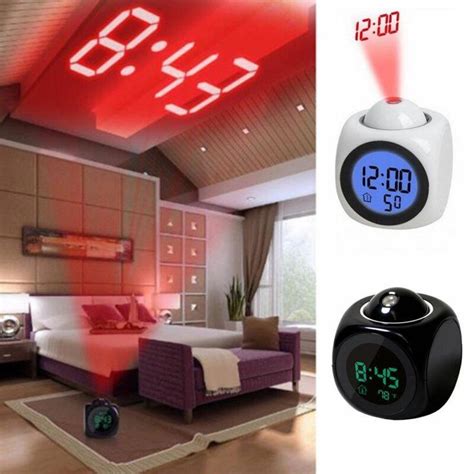 Metal Black Digital Projector Clock at Rs 900/piece in Jalandhar | ID ...