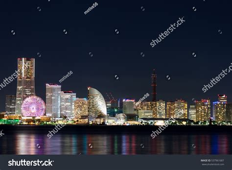 Nightview Minato Mirai Area Yokohama City Stock Photo 537961687 | Shutterstock