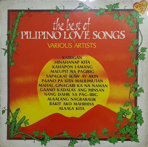 The Best Of Pilipino Love Songs Vol. 2 (1983, Vinyl) - Discogs