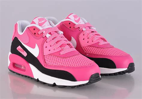 Nike Air Max 90 GS - Vivid Pink - White - Pink Glow - Black - SneakerNews.com