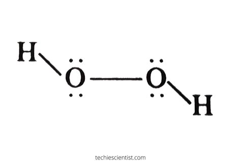 H2O2 Lewis Structure, Molecular Geometry, Hybridization, and Polarity ...