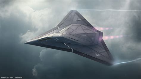 Encho Enchev - Stealth fighter concept