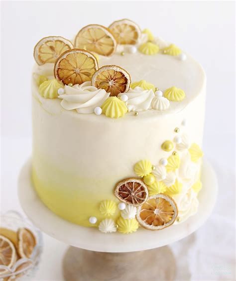 Lemon Cake With Lemon Cream Cheese Buttercream - Sugar & Sparrow