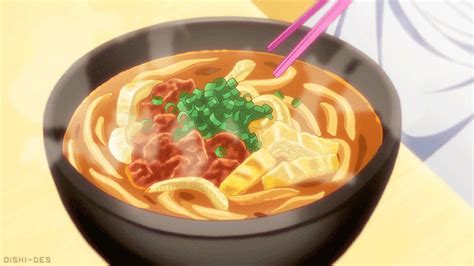 ramen, gif and anime scenery - image #7594655 on Favim.com