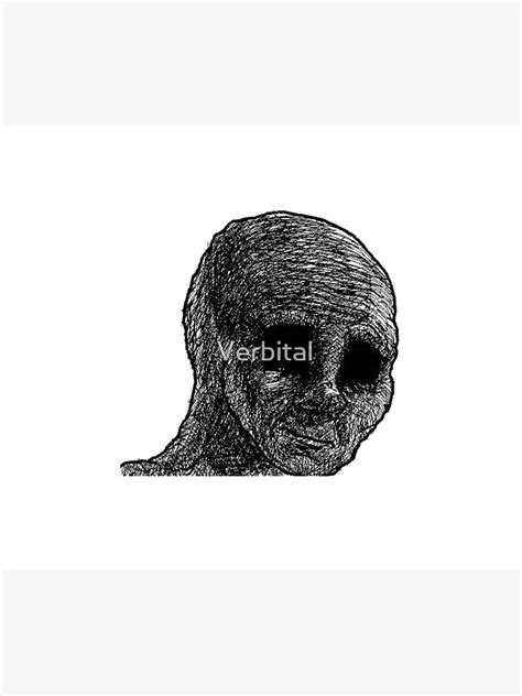 "Doomer Wojak" Poster for Sale by Verbital | Redbubble