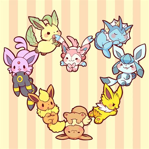 Eeveelution/#1792081 - Zerochan | Pokemon eevee, Cute pokemon wallpaper ...