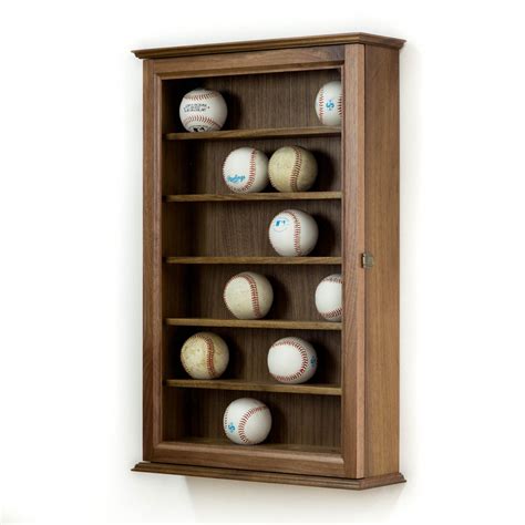 Baseball Display Case Wall Cabinet by fwdisplay on Etsy