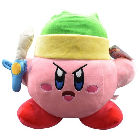 Just Toys Kirby with Sword 12-in Plush | GameStop