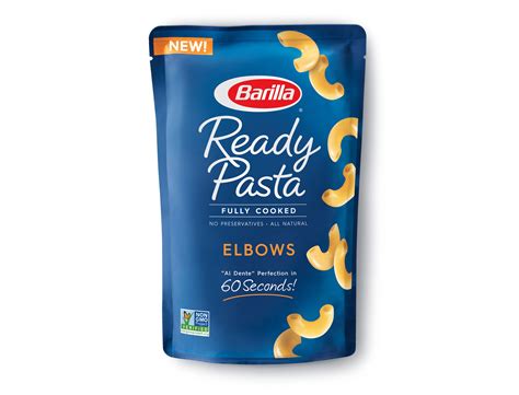 New Barilla® Ready Pasta Delivers Perfect Pasta in 60 Seconds