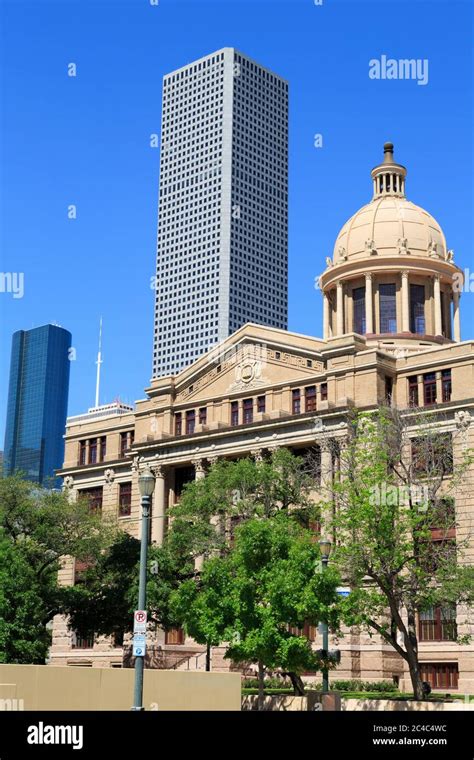 1910 Harris County Courthouse,Houston,Texas,USA Stock Photo - Alamy