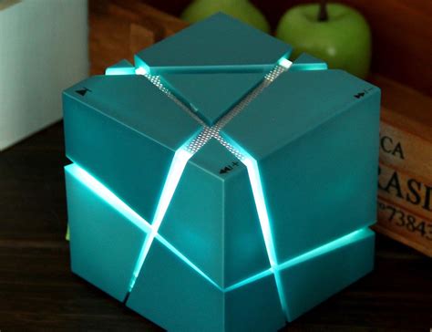 LED Cube Wireless Bluetooth Speaker » Gadget Flow