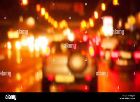 Black car driving at night hi-res stock photography and images - Alamy