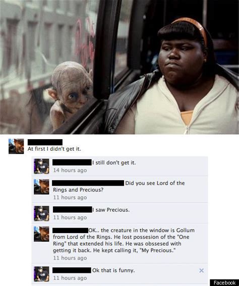 Gollum, Precious Image Lost On Facebook User (PHOTO) | HuffPost Entertainment