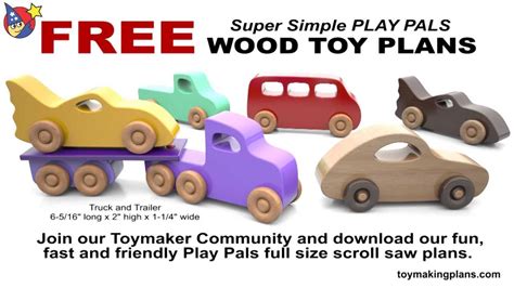 Free Wooden Toy Patterns Plans - Image to u