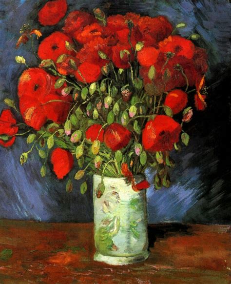 Poppies, Van Gogh's Field with Poppies | Van Gogh Gallery